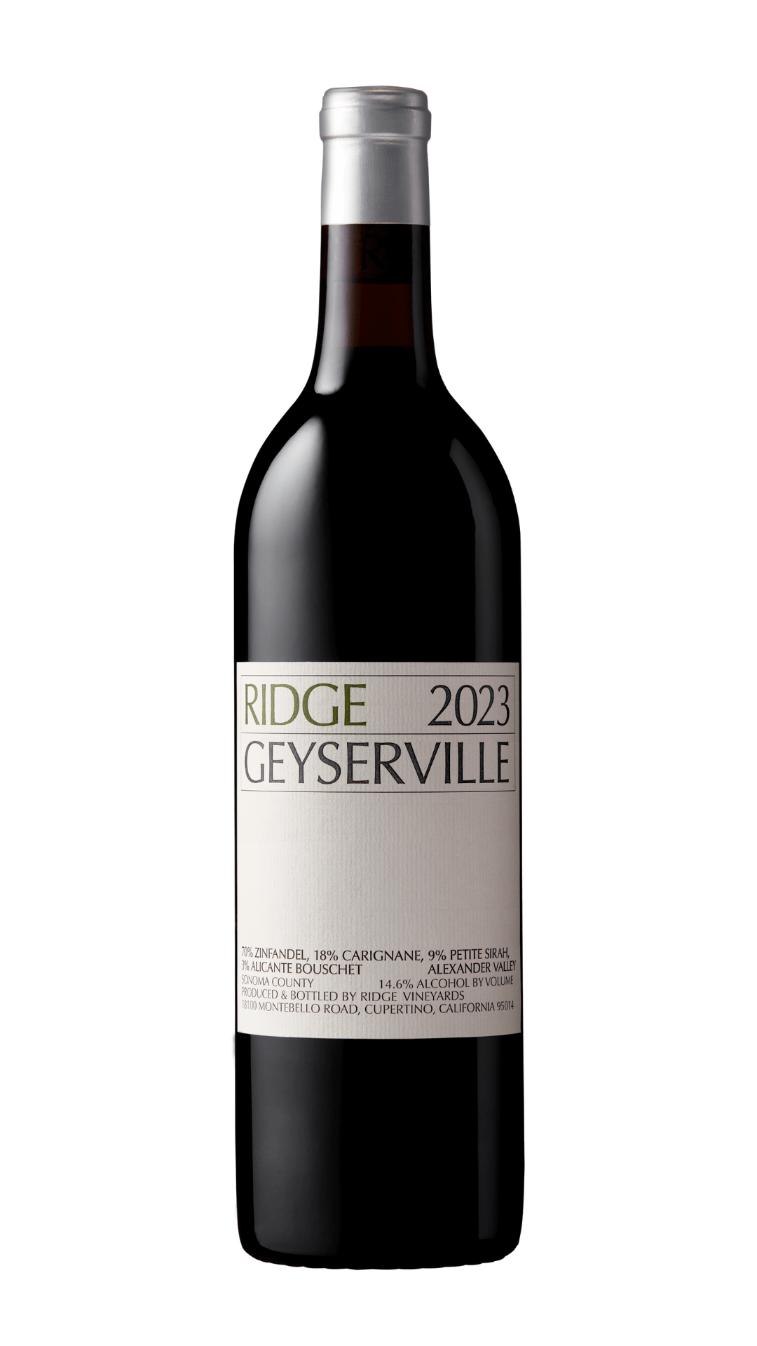 2023 Ridge Vineyards, Geyserville | Estate Wine